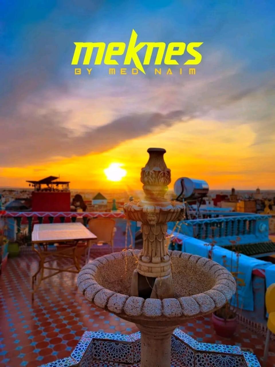 Riad Malak Meknès Buitenkant foto